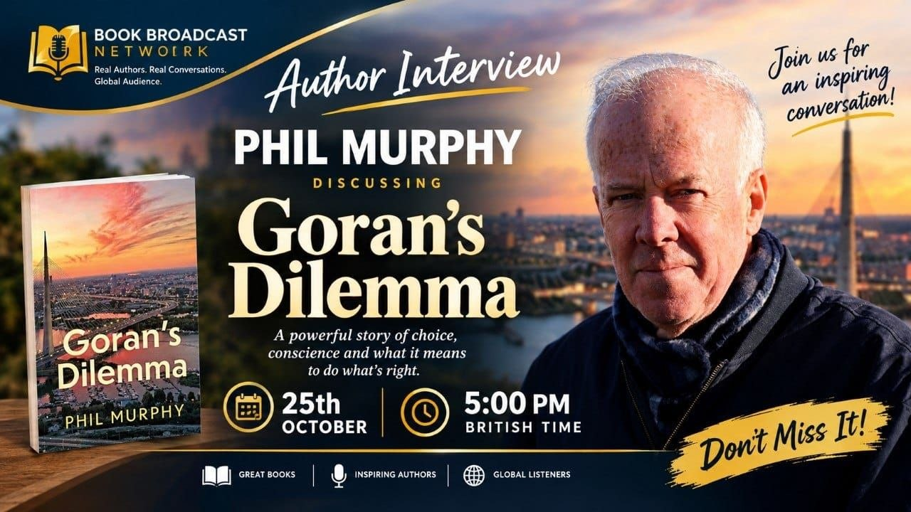 Banner artwork for Author Interview: Phil Murphy — Goran’s Dilemma
